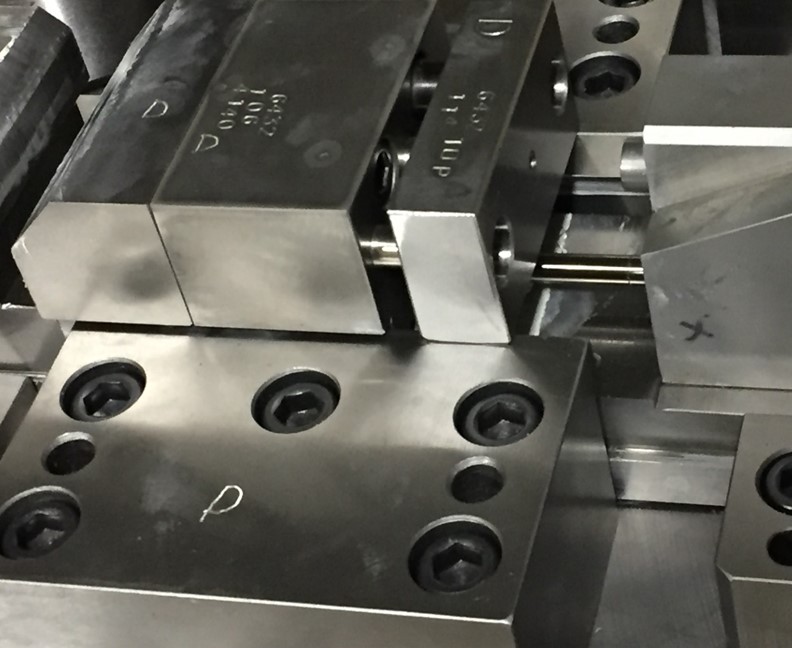 Pictured here is a close up look at tooling used to produce parts at American Trim